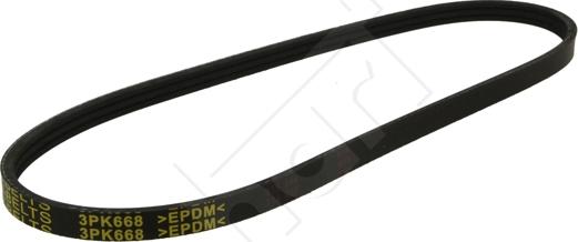 Hart 368 834 - Curea transmisie cu caneluri - allinparts.ro