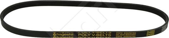 Hart 334 034 - Curea transmisie cu caneluri allinparts.ro