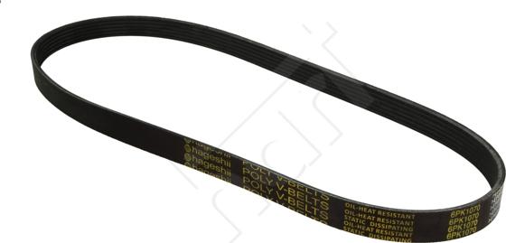 Hart 334 020 - Curea transmisie cu caneluri allinparts.ro