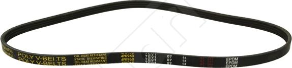 Hart 334 272 - Curea transmisie cu caneluri allinparts.ro
