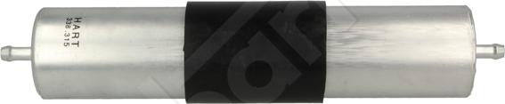 Hart 338 315 - Filtru combustibil - allinparts.ro
