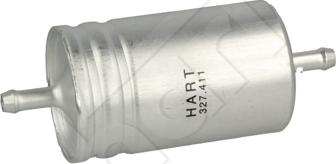 Hart 327 411 - Filtru combustibil - allinparts.ro