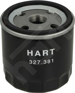 Hart 327 381 - Filtru ulei - allinparts.ro