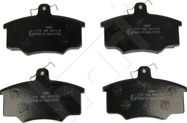 Hart 215 195 - Set placute frana,frana disc allinparts.ro