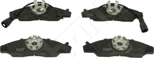 Hart 225 706 - Set placute frana,frana disc - allinparts.ro