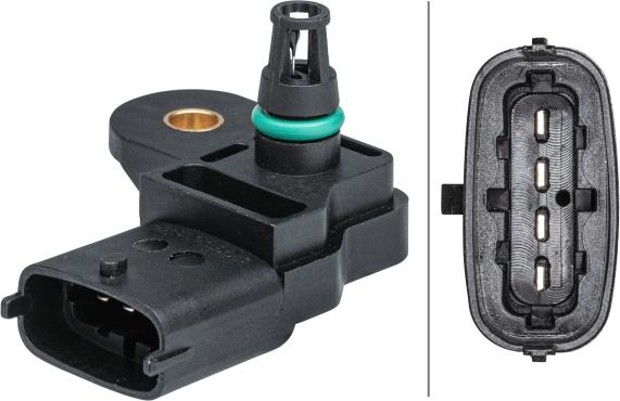 HELLA 6PP 009 403-021 - Senzor, presiune galerie admisie allinparts.ro