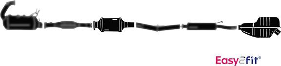 HELLA 8LP 366 914-881 - Sistem de esapament - allinparts.ro