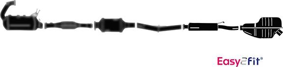 HELLA 8LP 366 915-941 - Sistem de esapament - allinparts.ro