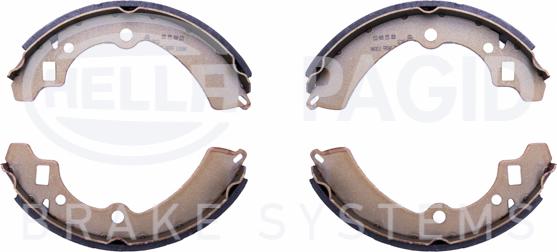 HELLA PAGID 8DB 355 000-221 - Set saboti frana - allinparts.ro