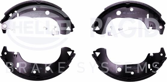 HELLA PAGID 8DB 355 002-611 - Set saboti frana - allinparts.ro