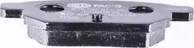 HELLA PAGID 8DB 355 013-581 - Set placute frana,frana disc allinparts.ro