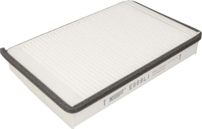 Hengst Filter E969LI - Filtru, aer habitaclu allinparts.ro