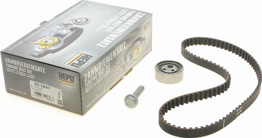 Hepu 20-1647 - Set curea de distributie allinparts.ro