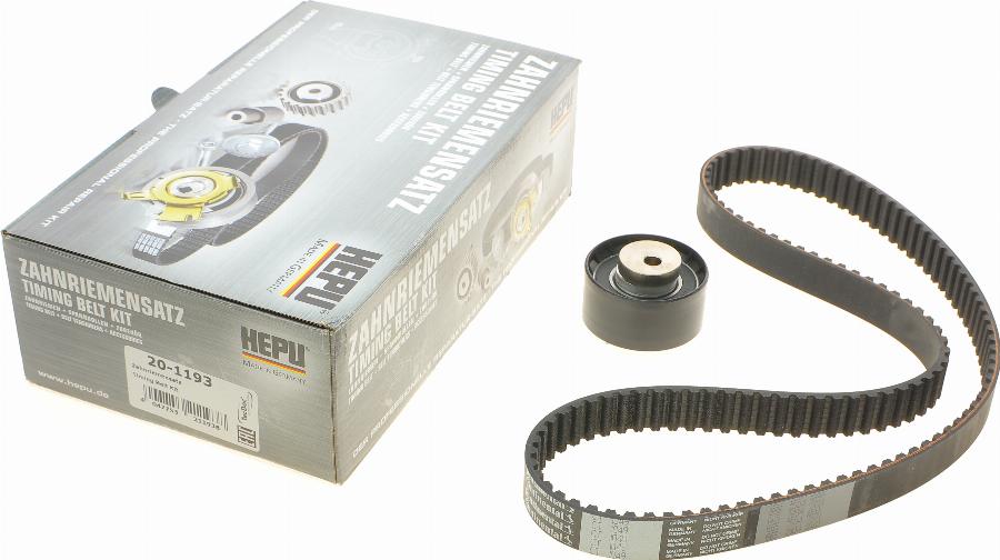 Hepu 20-1193 - Set curea de distributie allinparts.ro