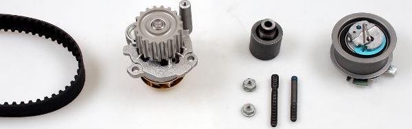 Hepu PK05540 - Set pompa apa + curea dintata allinparts.ro