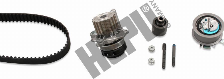 Hepu PK05510 - Set pompa apa + curea dintata allinparts.ro