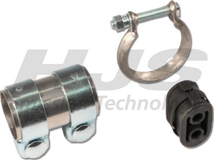 HJS 82 14 9098 - Set montare, toba de esapament - allinparts.ro