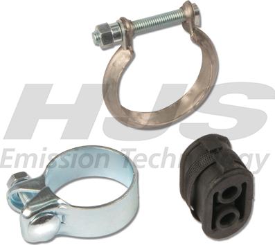 HJS 82 14 9097 - Set montare, toba de esapament - allinparts.ro