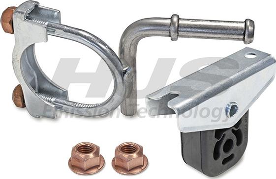 HJS 82 13 4370 - Suport, toba esapament - allinparts.ro