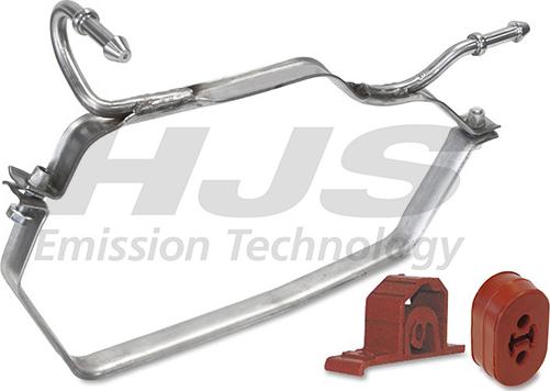 HJS 82 12 2053 - Suport, toba esapament - allinparts.ro