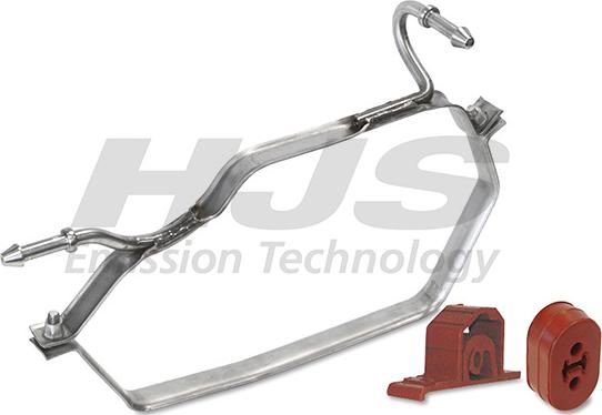 HJS 82 12 2052 - Suport, toba esapament - allinparts.ro