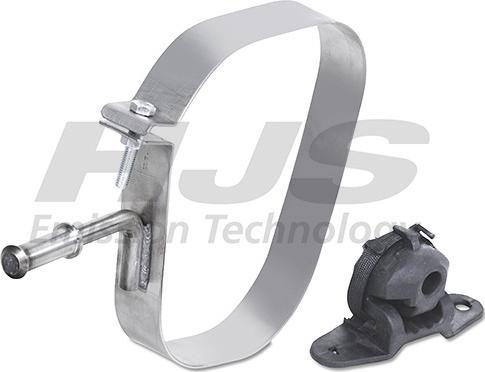 HJS 82 22 4311 - Suport, toba esapament - allinparts.ro