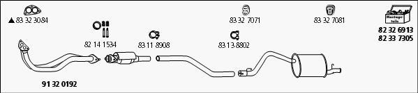 HJS Fi_15 - Sistem de esapament - allinparts.ro