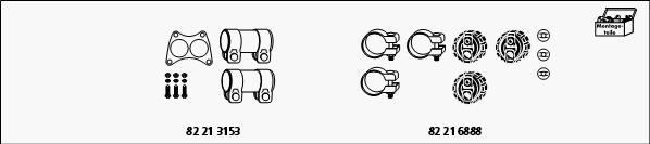 HJS MT-Cit44 - Sistem de esapament - allinparts.ro