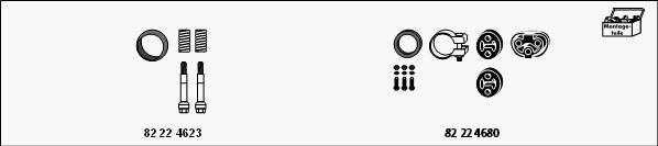 HJS MT-Cit120 - Sistem de esapament - allinparts.ro