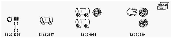 HJS MT-Fi133 - Sistem de esapament allinparts.ro