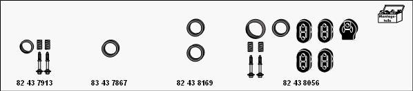 HJS MT-Hon64 - Sistem de esapament - allinparts.ro