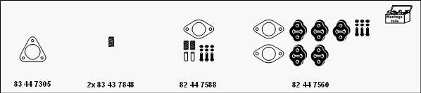 HJS MT-Kia5 - Sistem de esapament allinparts.ro