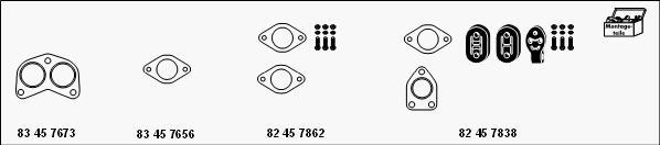 HJS MT-Mit76 - Sistem de esapament - allinparts.ro