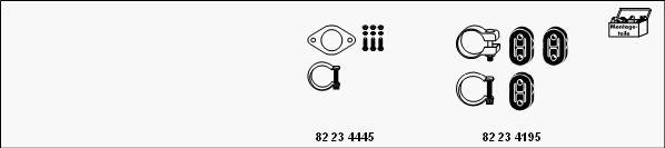 HJS MT-OP131 - Sistem de esapament - allinparts.ro