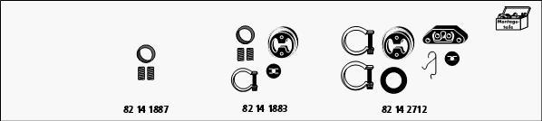 HJS MT-OP89 - Sistem de esapament - allinparts.ro