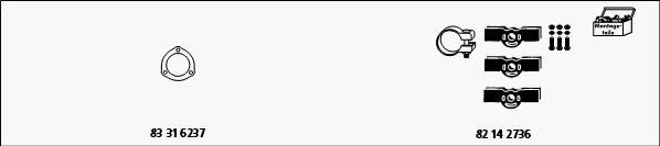 HJS MT-OP70 - Sistem de esapament allinparts.ro