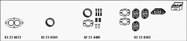 HJS MT-Ren95 - Sistem de esapament - allinparts.ro