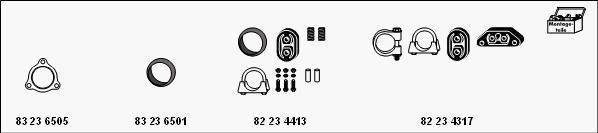 HJS MT-Ren108 - Sistem de esapament - allinparts.ro