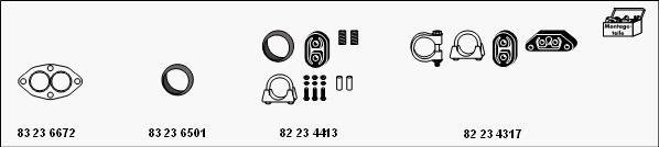 HJS MT-Ren107 - Sistem de esapament allinparts.ro