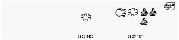 HJS MT-Ren122 - Sistem de esapament - allinparts.ro