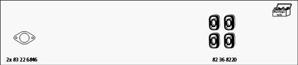 HJS MT-SA17 - Sistem de esapament - allinparts.ro