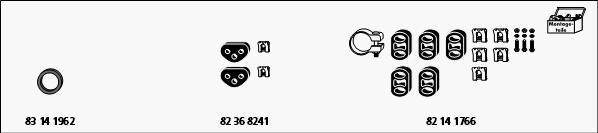 HJS MT-SA3 - Sistem de esapament allinparts.ro