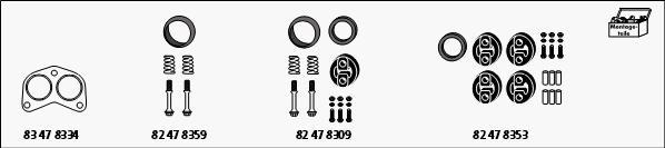 HJS MT-SUZ32 - Sistem de esapament - allinparts.ro