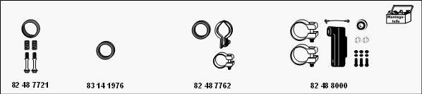 HJS MT-Toy111 - Sistem de esapament - allinparts.ro