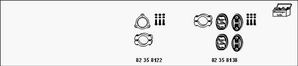 HJS MT-Vo20 - Sistem de esapament - allinparts.ro