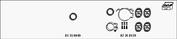 HJS MT-Vo21 - Sistem de esapament - allinparts.ro