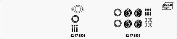HJS suz_100 - Sistem de esapament allinparts.ro