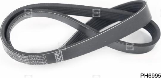 Hola PH6995 - Curea transmisie cu caneluri allinparts.ro