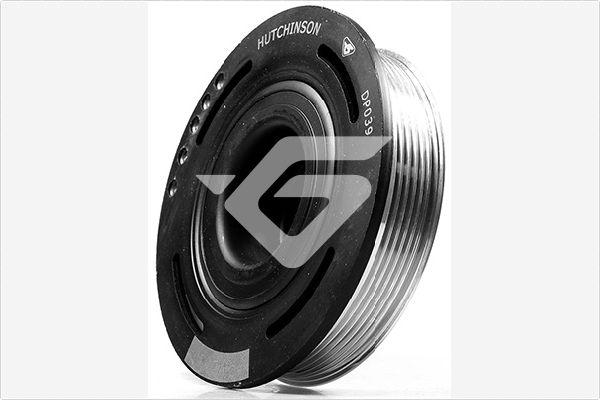 Hutchinson DP039 - Fulie curea, arbore cotit - allinparts.ro