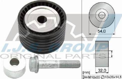 IJS GROUP 93-2142 - Rola ghidare / conducere, curea distributie - allinparts.ro
